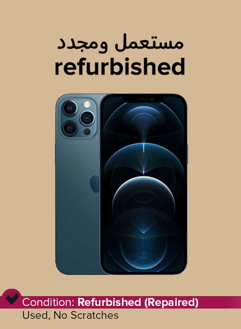Refurbished - iPhone 12 Pro Max 128GB Pacific Blue 5G - International Version