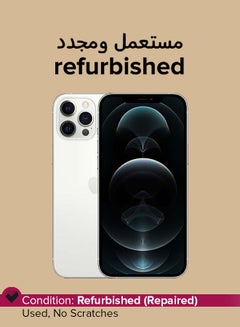 Refurbished - iPhone 12 Pro Max 128GB Silver 5G With Facetime - International Version