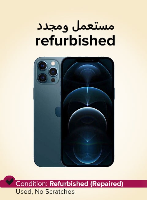 Refurbished - iPhone 12 Pro Max 256GB Pacific Blue 5G - International Version