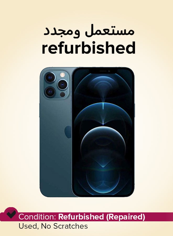 Apple - Refurbished - iPhone 12 Pro Max 256GB Pacific Blue 5G - International Version - Image 1