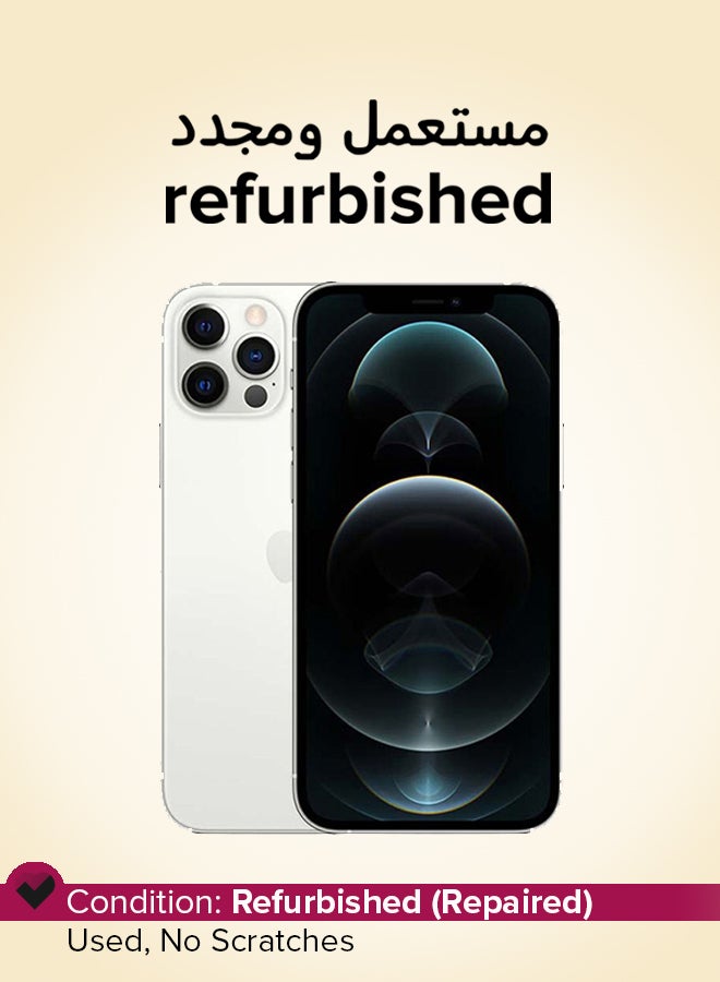Apple - Refurbished - iPhone 12 Pro Max 256GB Silver 5G With Facetime - International Version - Image 1