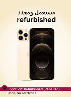 Apple Refurbished - iPhone 12 Pro Max 512GB Gold 5G With Facetime - International Version  - Image 1