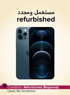 Apple Refurbished - iPhone 12 Pro Max 512GB Pacific Blue 5G - International Version  - Image 1
