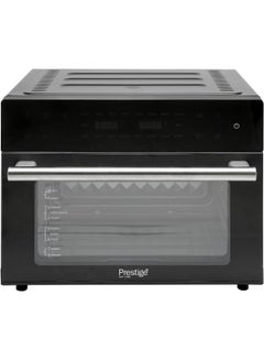 Prestige Air Oven, Digital With Timer, 50-60Hz, 21 Preset Programs, One Touch Panel Display, Full Stainless Steel. Body In Black "Min 1 year manufacturer warranty" 30 L 1800 W PR81515 Black  - Image 2