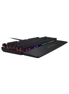 أسوس RA05 TUF K3 USB Highly Durable Mechanical Gaming Keyboard for PC, Programmable Onboard Memory, Dedicated Media Controls, Aura Sync RGB Lighting, Detachable Magnetic Wrist Rest  - Image 5