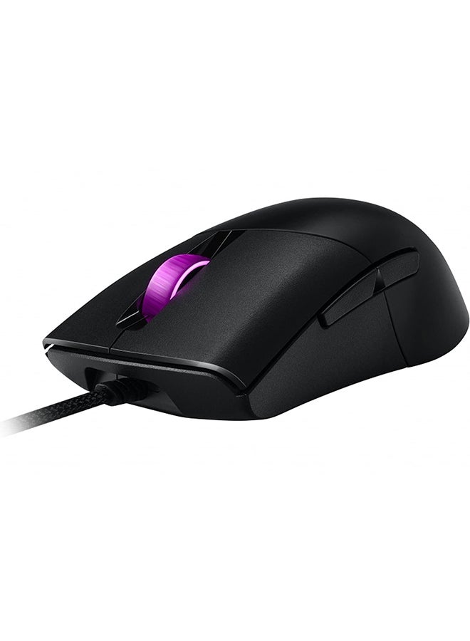 ASUS - ASUS ROG Keris Wired Lightweight FPS Gaming Mouse, 16,000 DPI Optical Sensor, 7 Programmable Buttons, RGB Lighting, Ergonomic, PBT Polymer L/R Keys, Swappable Switches, Black - Image 1