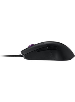 أسوس ROG Keris Wired Lightweight FPS Gaming Mouse, 16,000 DPI Optical Sensor, 7 Programmable Buttons, RGB Lighting, Ergonomic, PBT Polymer L/R Keys, Swappable Switches  - Image 4