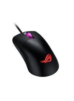 أسوس ROG Keris Wired Lightweight FPS Gaming Mouse, 16,000 DPI Optical Sensor, 7 Programmable Buttons, RGB Lighting, Ergonomic, PBT Polymer L/R Keys, Swappable Switches  - Image 2