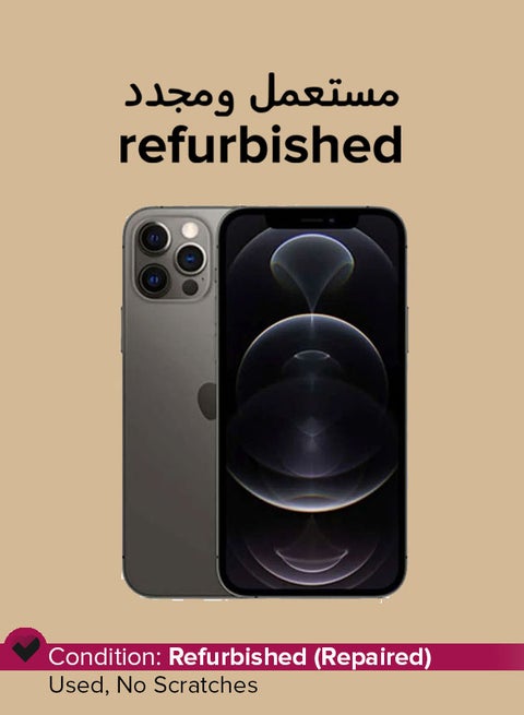 Refurbished - iPhone 12 Pro Max 128GB Graphite 5G With Facetime - International Version