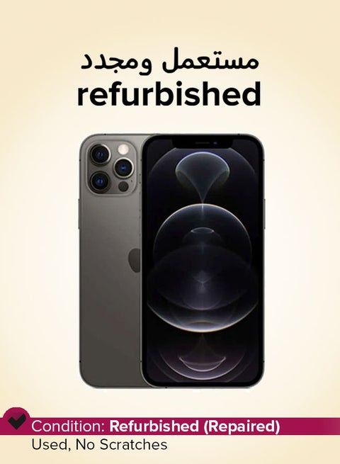 Refurbished- iPhone 12 Pro Max 256GB Graphite 5G With Facetime - International Version