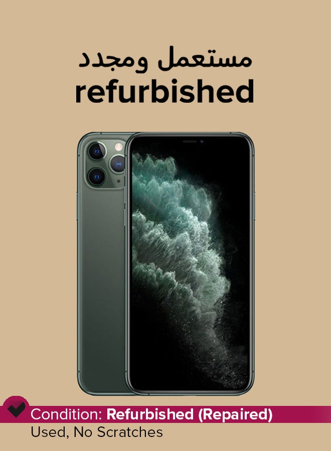 Apple - Refurbished - iPhone 11 Pro Max 256GB Midnight Green 4G With Facetime - International Version - Image 1