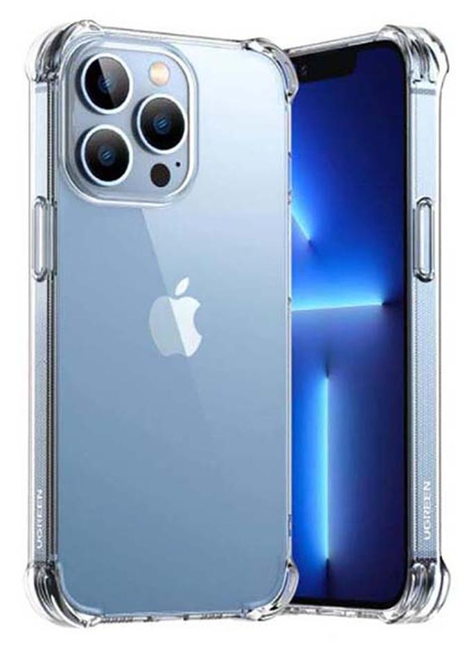 غطاء حماية واقٍ من البولي يوريثان الحراري لهاتف آيفون 13 برو شفاف - Image 1