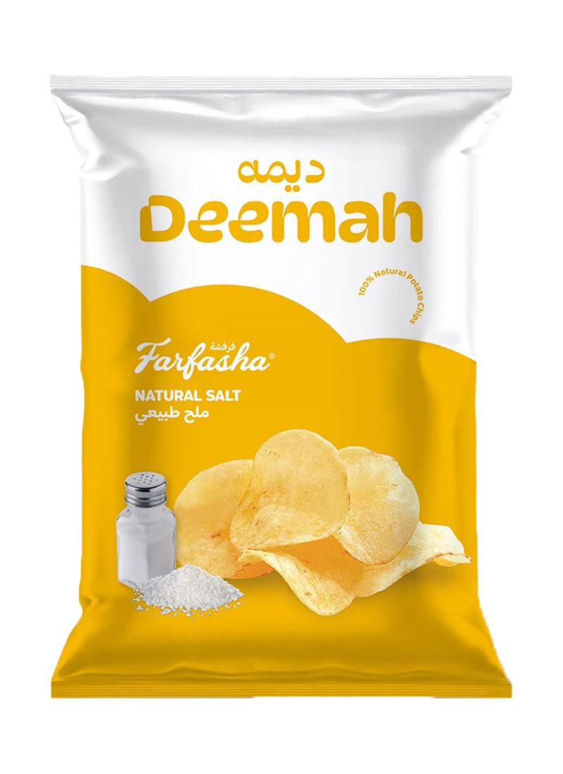 رقائق بطاطس بالملح الطبيعي 70جرام