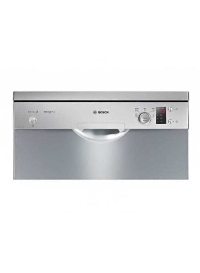بوش غسالة أطباق سلسلة 2 قائمة بذاتها، 12 مكان، 60 سم، إينوكس فضي 1.45 kW SMS25AI00V ستانلس ستيل، مطلي - Image 2