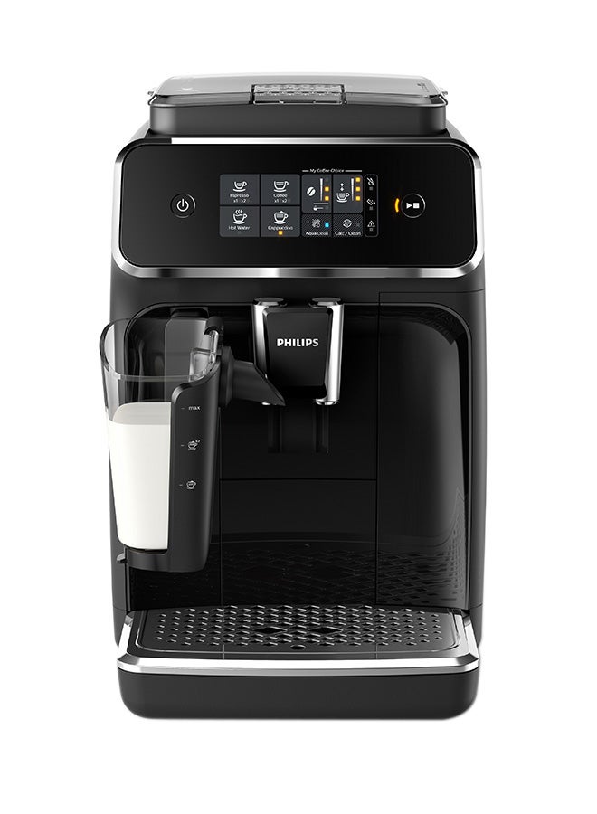 Philips Fully Automatic Espresso Machine Series 2200 - 3 Beverages, LatteGo Technology, Touch Display, 1.8 L 1500 W EP2231/43 Black 