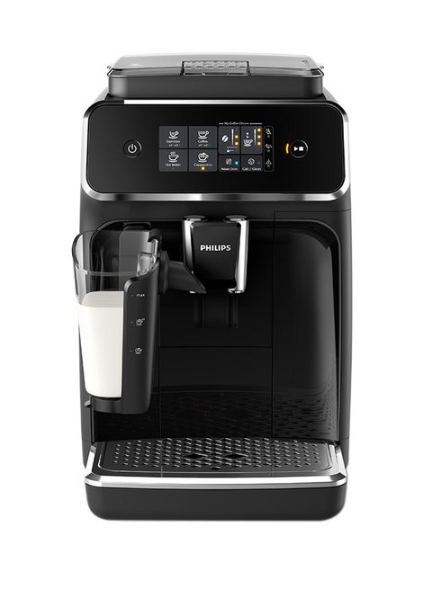 Fully Automatic Espresso Machine Series 2200 - 3 Beverages, LatteGo Technology, Touch Display, 1.8 L 1500 W EP2231/43 Black