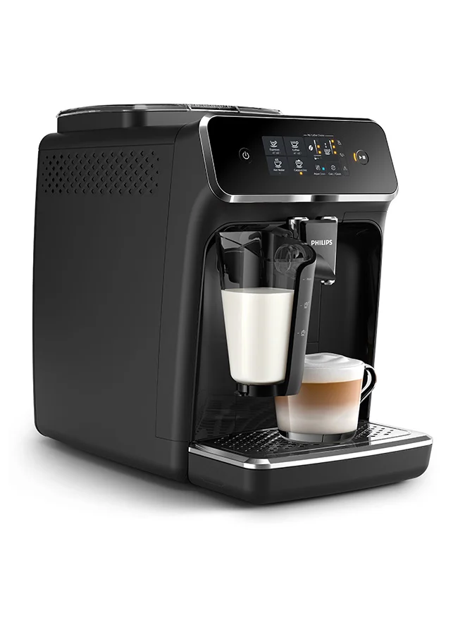 Philips Fully Automatic Espresso Machine Series 2200 - 3 Beverages, LatteGo Technology, Touch Display, 1.8 L 1500 W EP2231/43 Black
