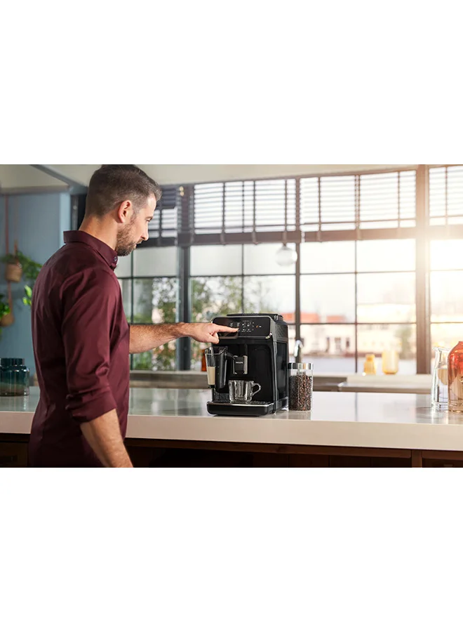 Philips Fully Automatic Espresso Machine Series 2200 - 3 Beverages, LatteGo Technology, Touch Display, 1.8 L 1500 W EP2231/43 Black
