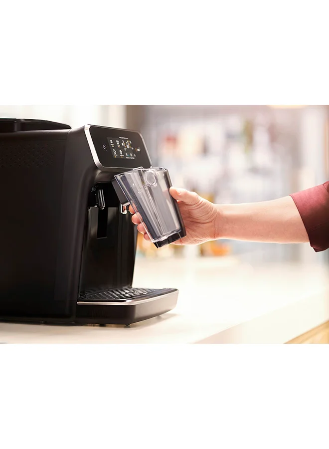 Philips Fully Automatic Espresso Machine Series 2200 - 3 Beverages, LatteGo Technology, Touch Display, 1.8 L 1500 W EP2231/43 Black