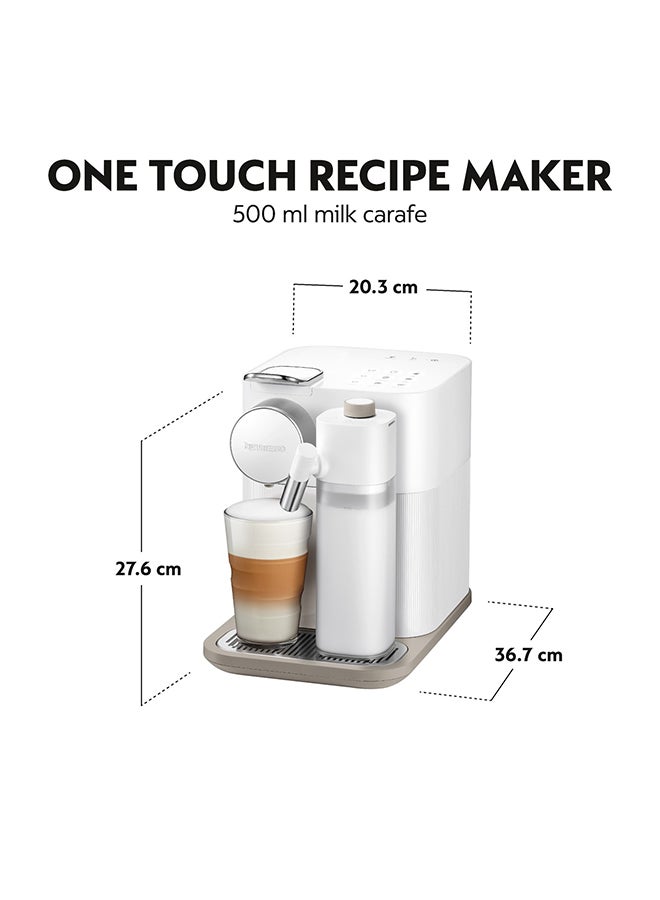 Nespresso - Nespresso Original Gran Lattissima White, Coffee Machine 1.3 L 1400 W F531-ME-WH-NE White - Image 1