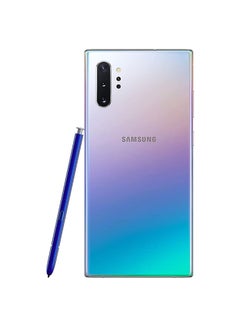 سامسونج Renewed - Galaxy Note 10 Plus Dual SIM Aura Glow 12GB RAM 256GB 5G LTE  - Image 3