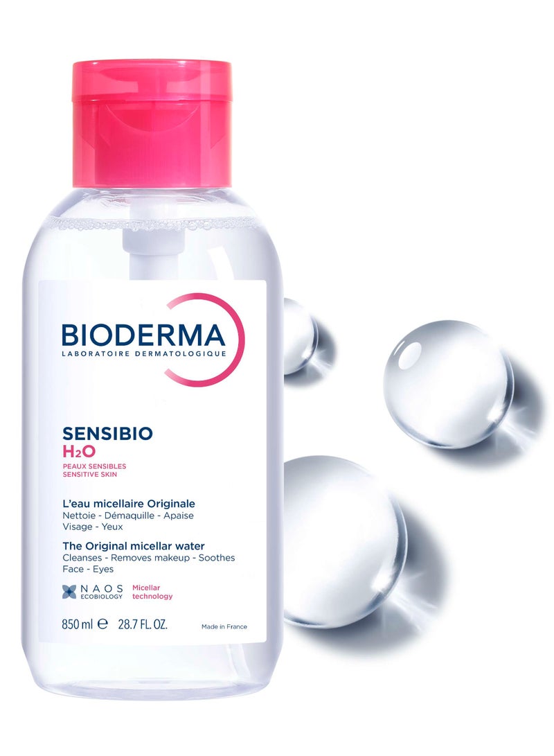 Bioderma Sensibio H2O Micellar Water Makeup Remover Clear - Image 5