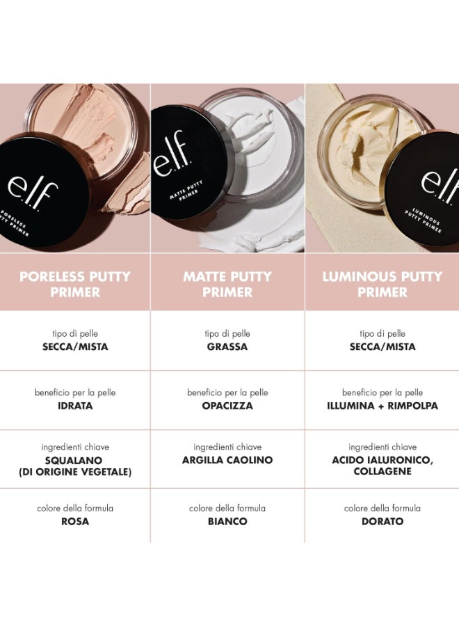 e.l.f. Poreless Putty Primer, Universal Sheer (0.74 Oz) Universal Sheer  - Image 5