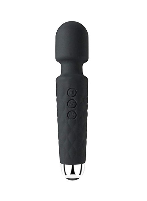 Handheld Wireless Deep Tissue Body Massager black