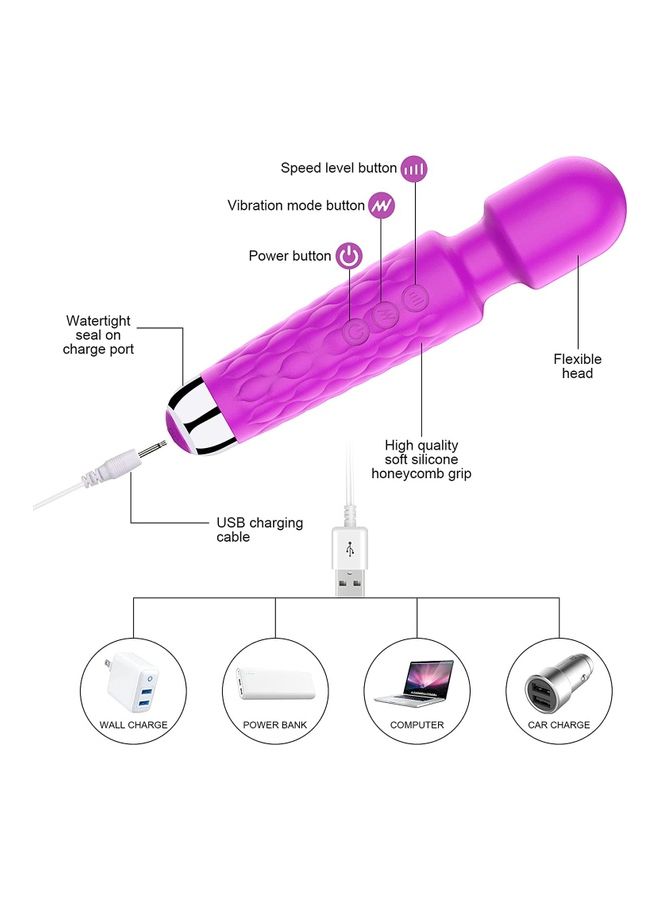 Rock Pow Handheld Wireless Deep Tissue Body Massager - Image 4