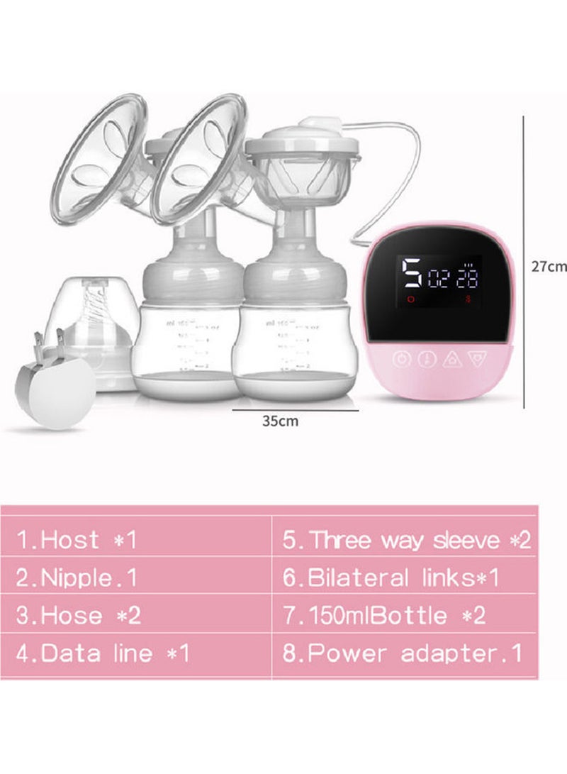 Kidle - Portable Rechargeable Electric Breast Pump With 3 Pumping And 9 Suction Levels - Image 1