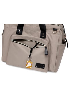 Little Story Zera Mom Dad Diaper Bag - Beige  - Image 4