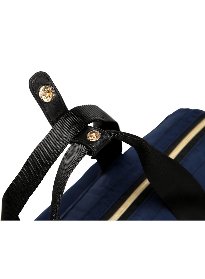 Little Story Zera Mom Dad Diaper Bag - Navy Blue - Image 5