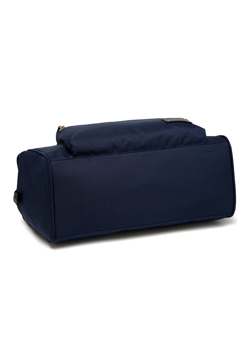 Little Story Zera Mom Dad Diaper Bag - Navy Blue - Image 4