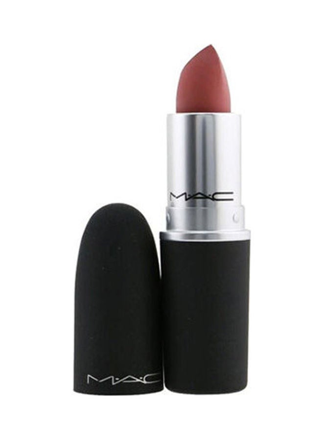 MAC POWDER KISS LIPSTICK BRICKTHROUGH Dark Red - Image 1