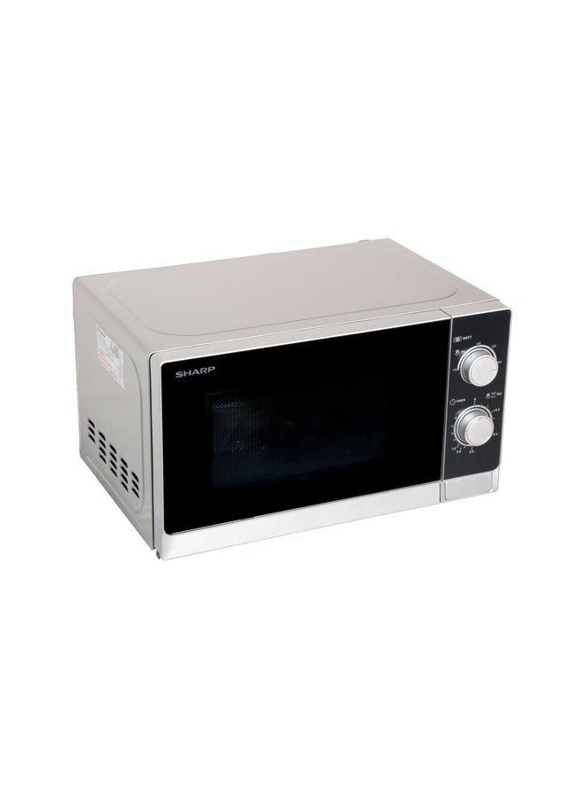 SHARP Microwave 20 L 800 W R-20AS(S) Silver  - Image 2