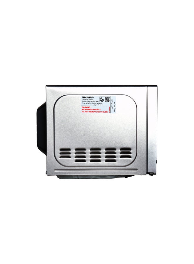 SHARP Microwave 20 L 800 W R-20AS(S) Silver  - Image 3