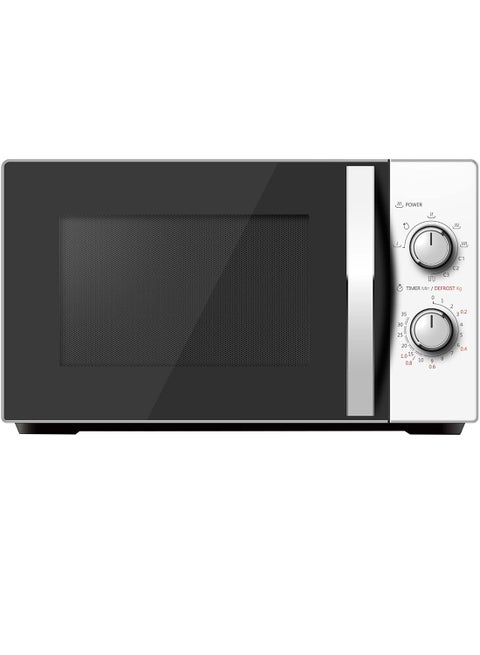 20L M Series Solo Microwave Oven, Manual, 20 L 700 W MW-MM20P(WH)-P White/Black