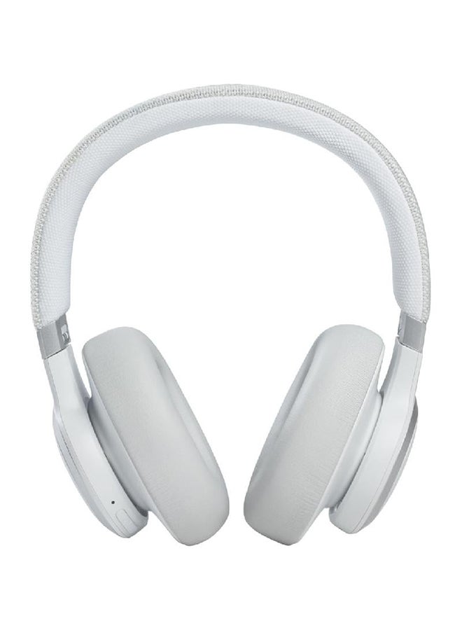 JBL Live 660NC Wireless Over-Ear Noise Cancelling Headphones White - Image 3