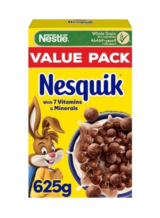 Nesquik Nestle Chocolate Flavoured Cereals 625grams  - Image 1