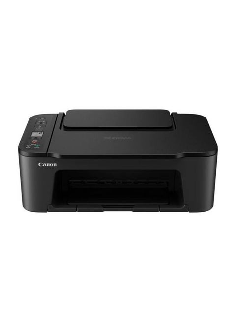 طابعة الصور النافثة للحبر PIXMA TS3440 اللاسلكية الملونة الكل في واحد باللون الأسود أسود