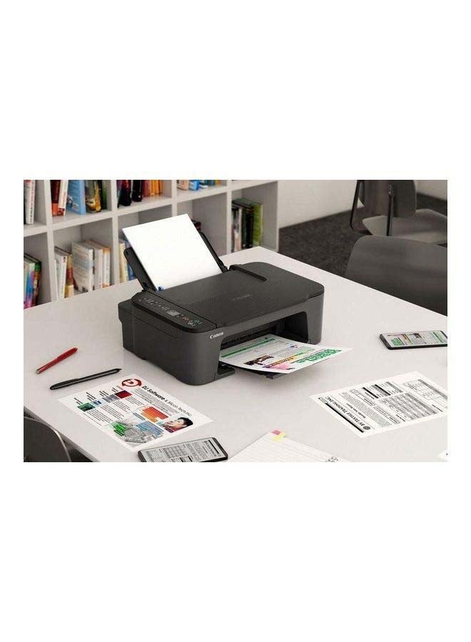 كانون طابعة الصور النافثة للحبر PIXMA TS3440 اللاسلكية الملونة الكل في واحد باللون الأسود أسود - Image 3