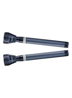 SONASHI Combo Rechargeable LED Torch  Pack of 2 Hyper Flashlights  5000mAh Battery with 4 Hours of Continuous Working  Unbreakable and Durable Lights for all your Outdoor Activities SLT-2011 Grey 36.5cm  - Image 1