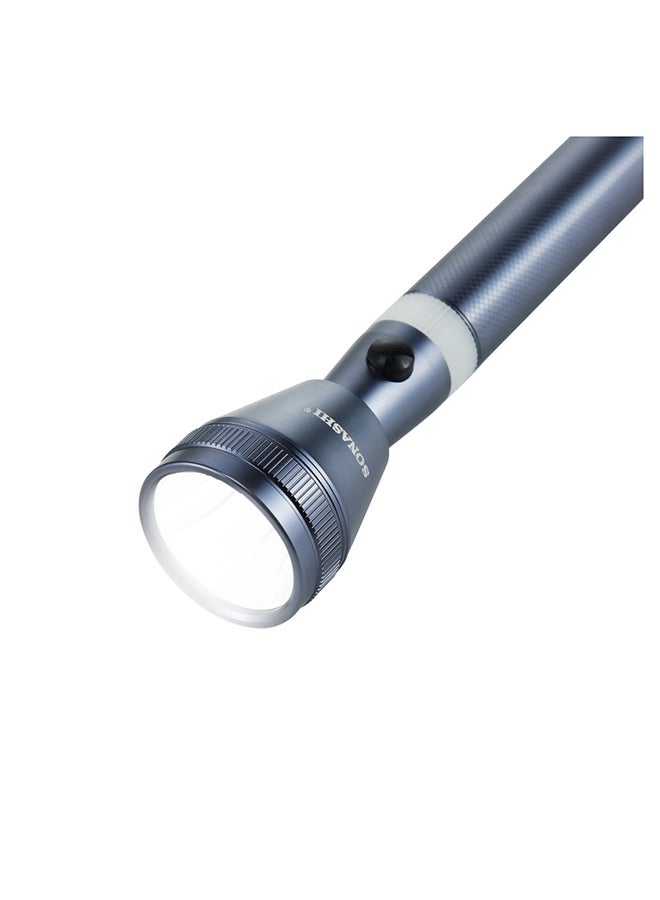 SONASHI - Combo Rechargeable LED Torch Pack of 3  Hyper Bright LED Bulbs  5000mAh Battery with 4 Hours of Continuous Working  Powerful Torch for Camping Hiking And More SLT-3311N Grey 36.5cm - Image 1