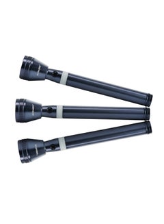 SONASHI Combo Rechargeable LED Torch Pack of 3  Hyper Bright LED Bulbs  5000mAh Battery with 4 Hours of Continuous Working  Powerful Torch for Camping Hiking And More SLT-3311N Grey 36.5cm  - Image 1