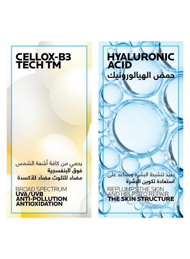 لاروش بوزيه ايج كوريكت  SPF 50 واقي شمس ملون مقاوم لعلامات تقدم سن مع النياسيناميد ابيض 50ملليلتر - Image 2