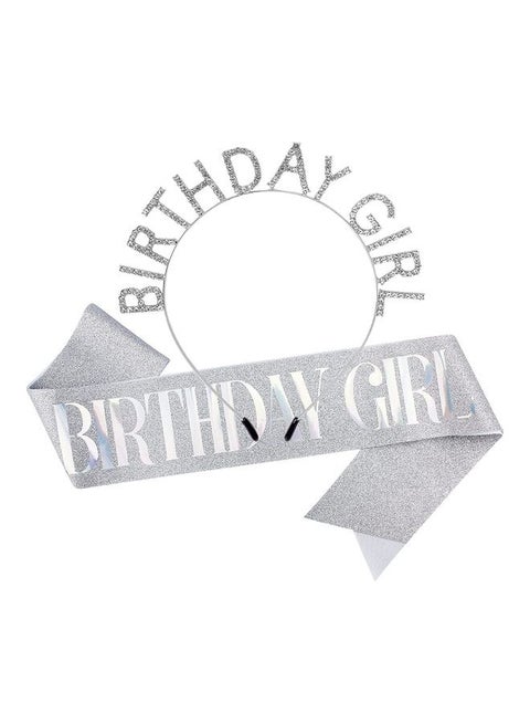 Birthday Girl Sash And Rhinestone Tiara Kit