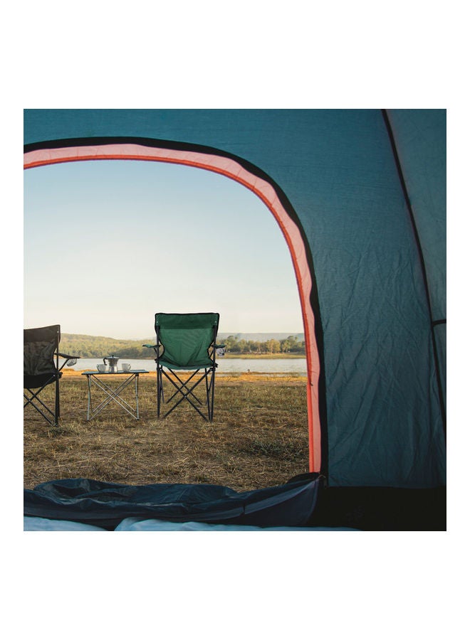 Royalford - Foldable Camping Chair With Carrying Bag Green 51x51x90cm - Image 1