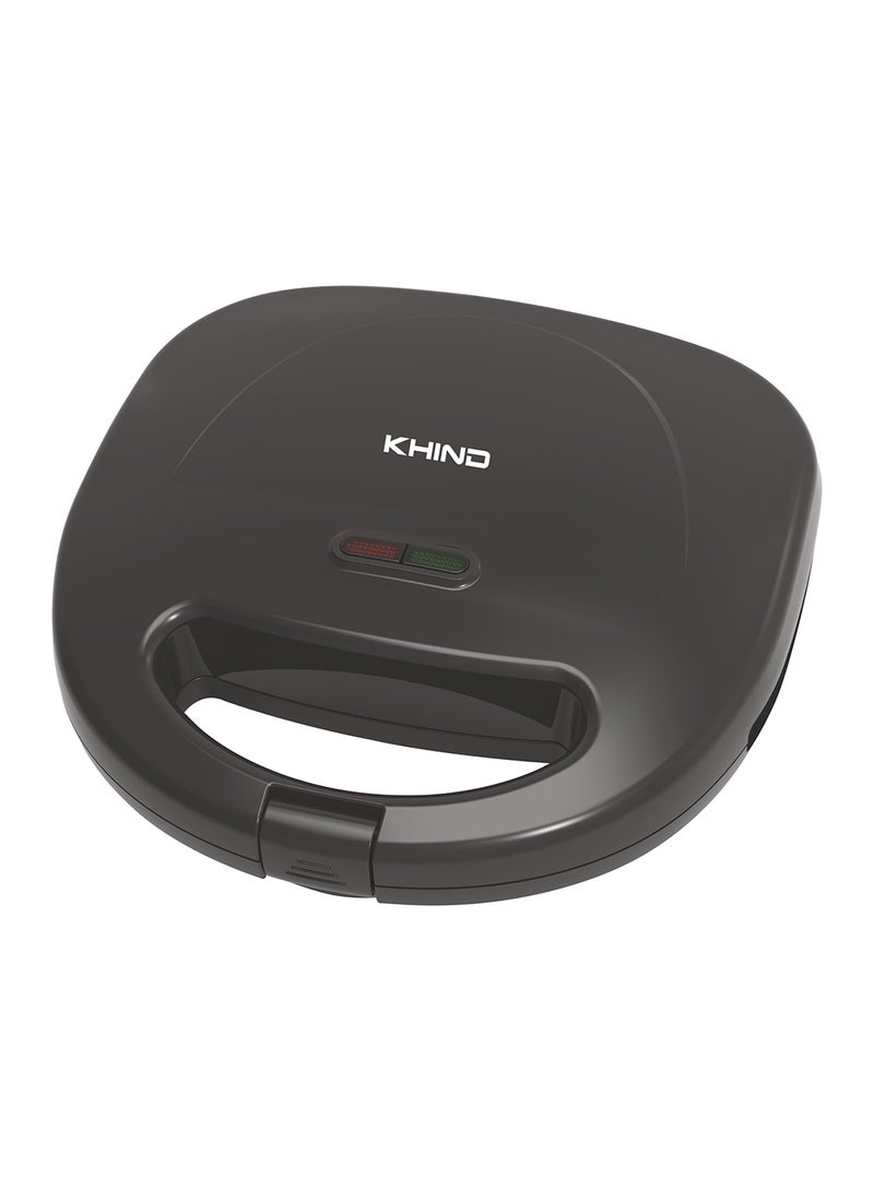 KHIND Double Sandwich Toaster 750 W ST710 Black  - Image 1