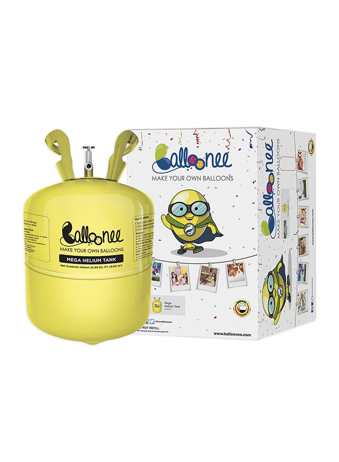 Balloonee Mega Disposable Helium Party Kit - 100 Balloons - Image 1