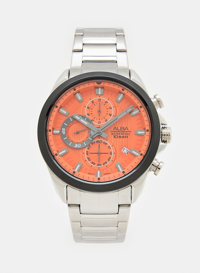 Alba Men's Stainless Steel  Chronograph Wrist Watch AM3783X  - Image 1